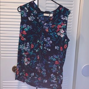 Floral tank top